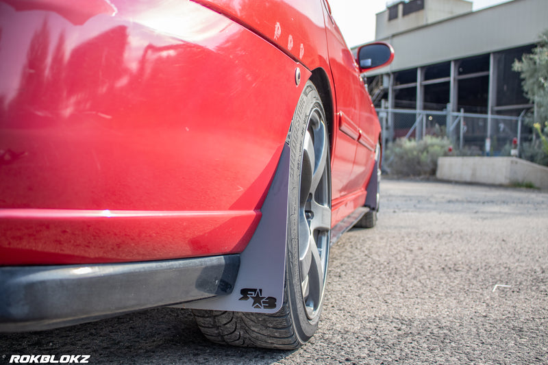 Nissan Sentra SE-R (all models) 2000-2006 Rally Mud Flaps