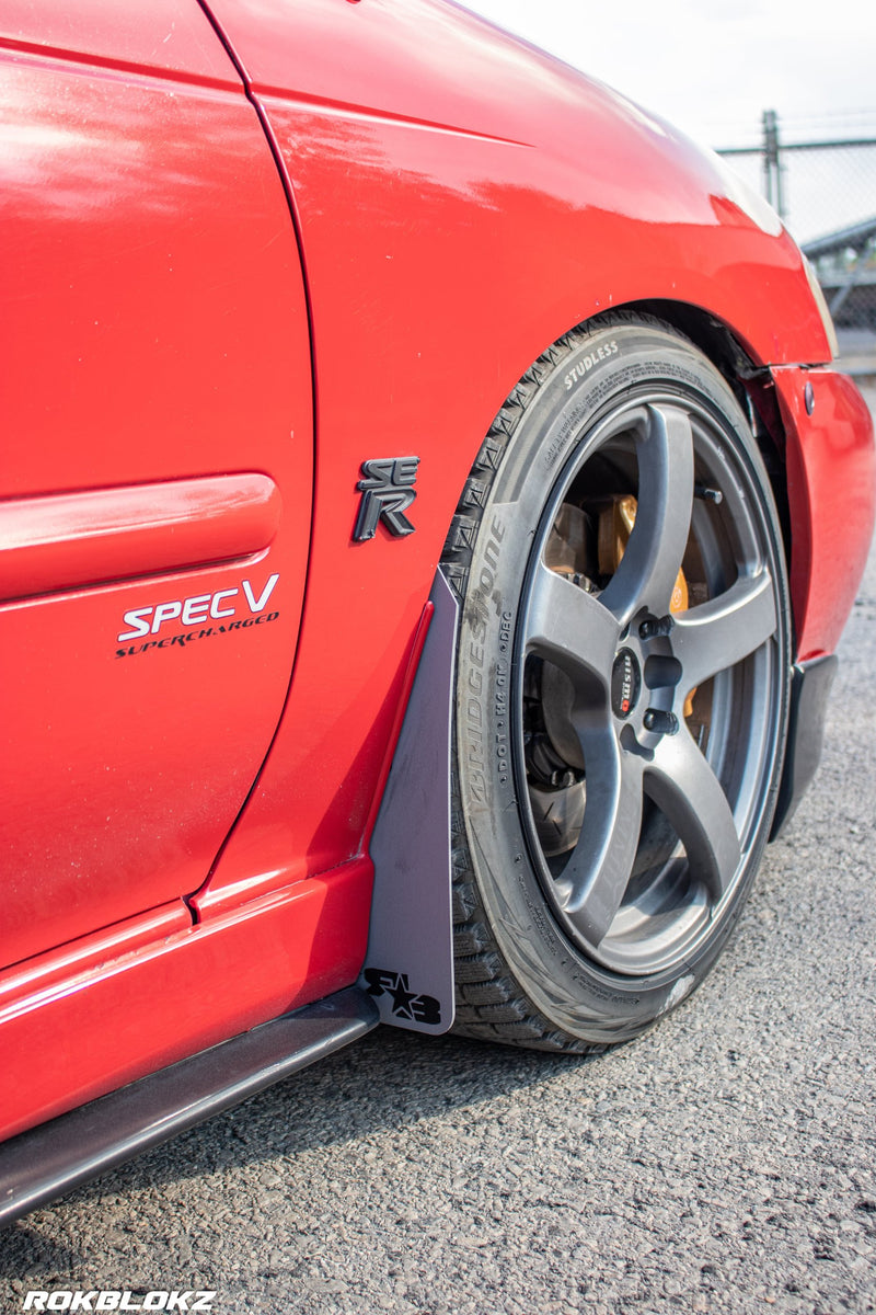 Nissan Sentra SE-R (all models) 2000-2006 Rally Mud Flaps