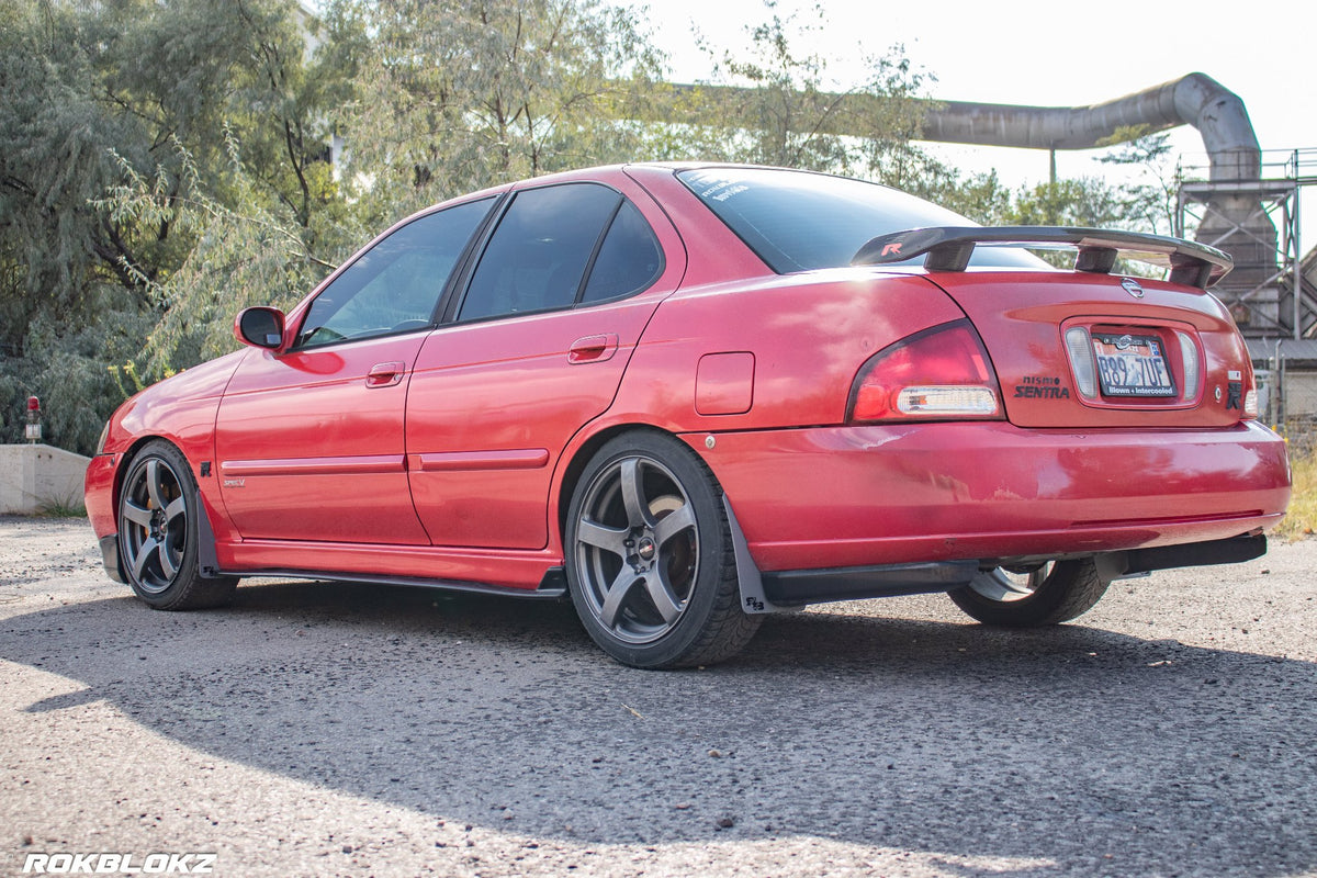 Nissan Sentra SE-R (all models) 2000-2006 Rally Mud Flaps — RokBlokz