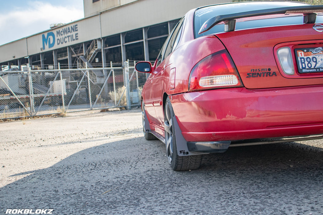 Nissan Sentra SE-R (all models) 2000-2006 Rally Mud Flaps