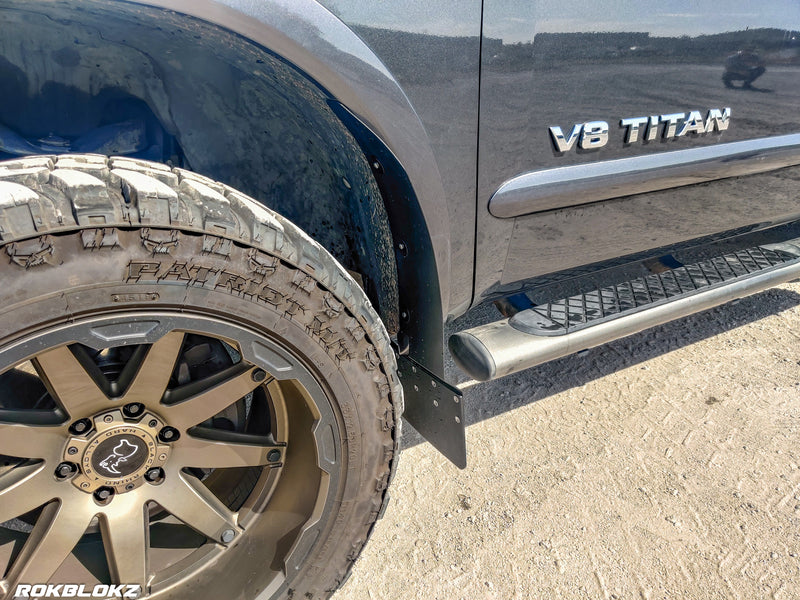 NISSAN TITAN 2004-2015 STEP BACK Mud flaps