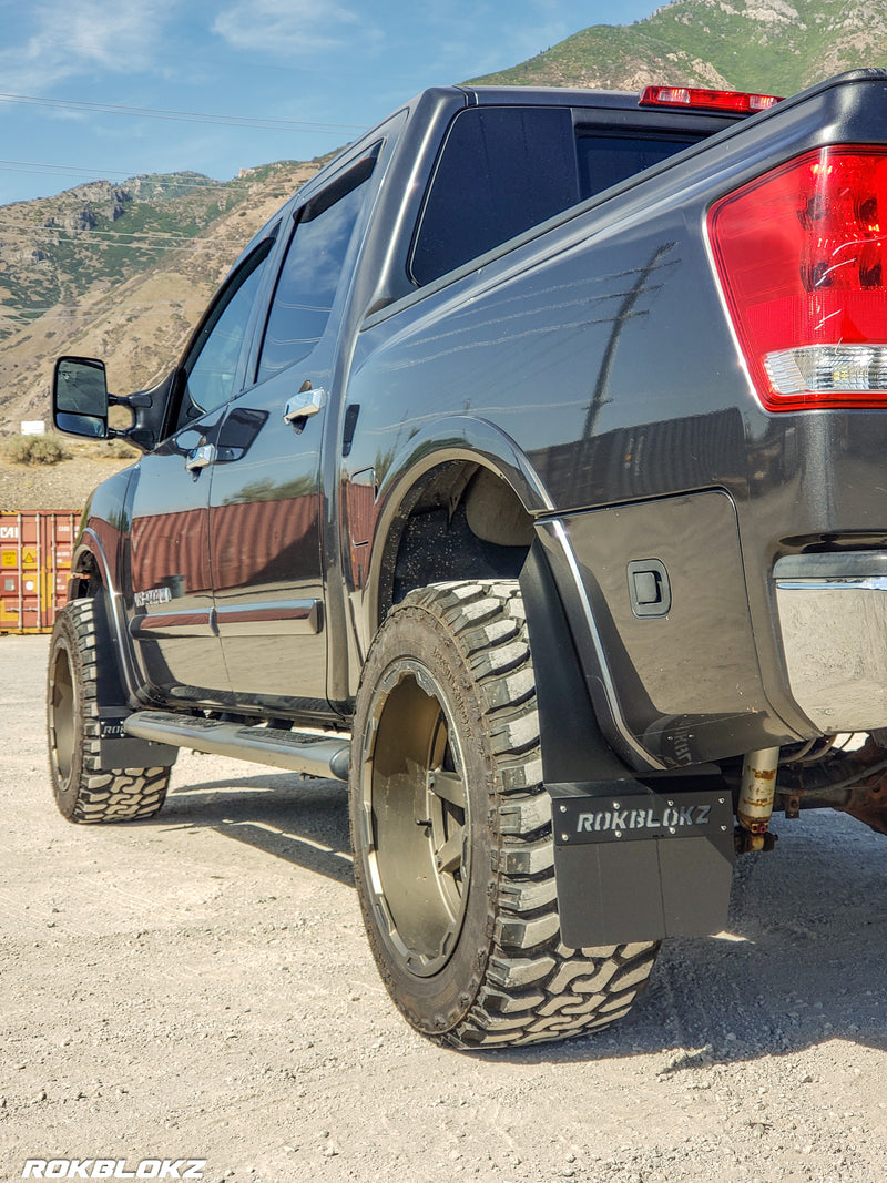 NISSAN TITAN 2004-2015 STEP BACK Mud flaps