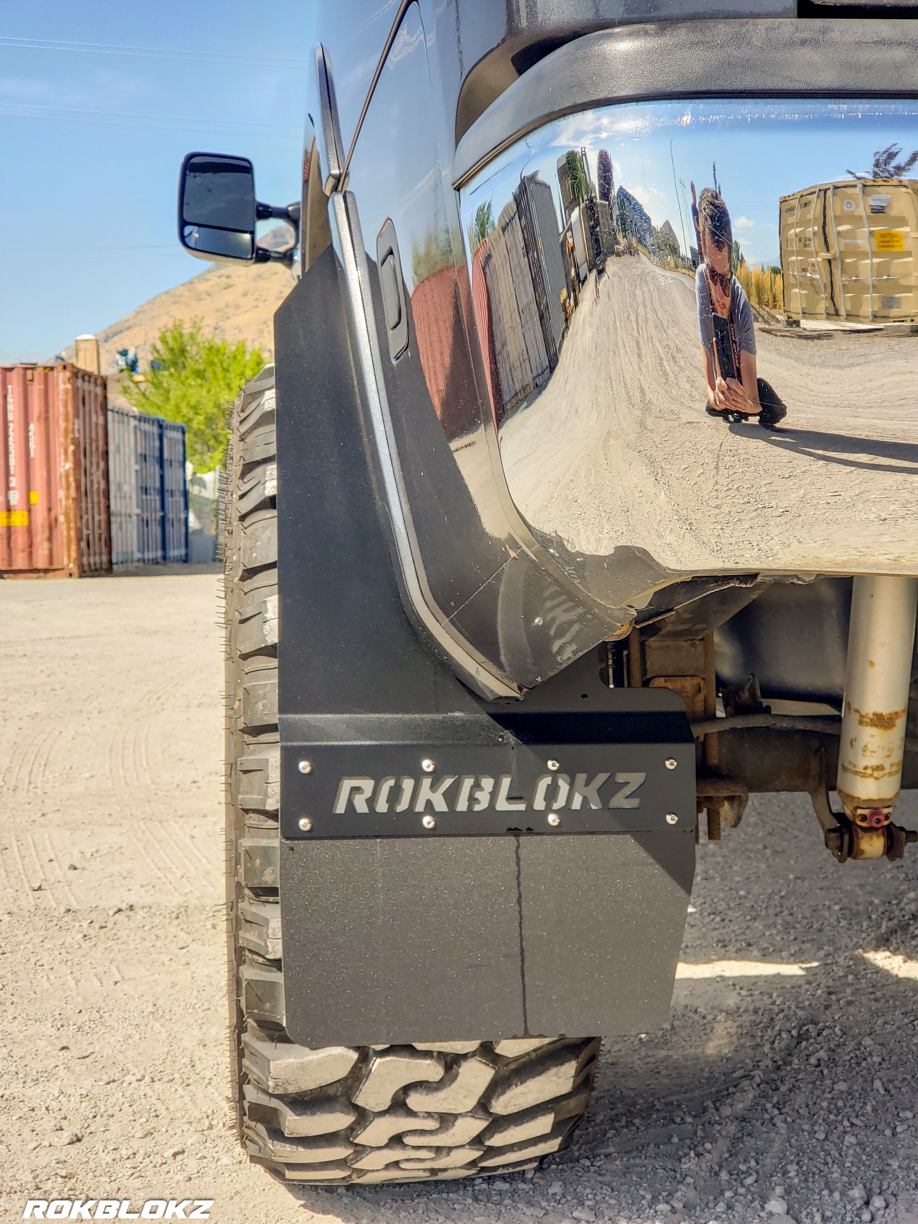 NISSAN TITAN 2004-2015 STEP BACK Mud flaps — RokBlokz