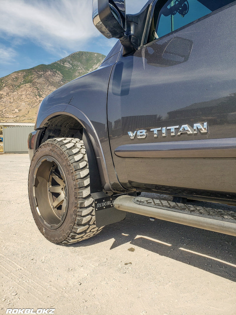 NISSAN TITAN 2004-2015 STEP BACK Mud flaps