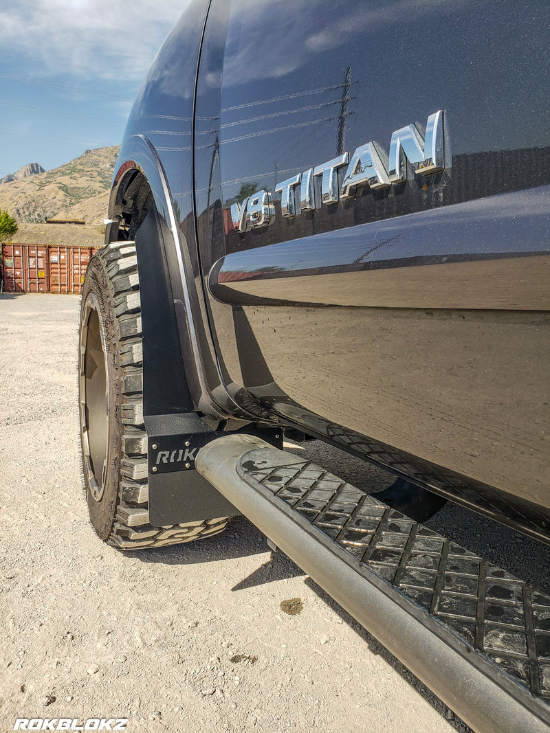 NISSAN TITAN 2004-2015 STEP BACK Mud flaps