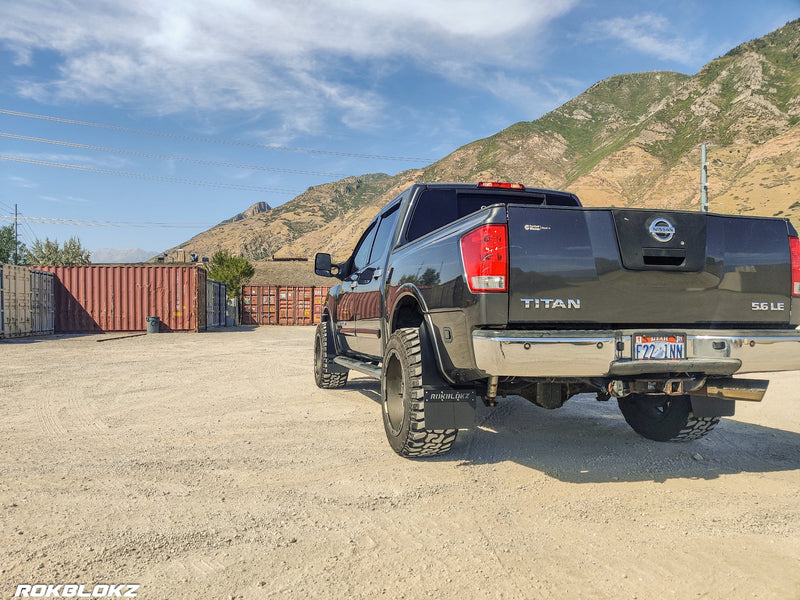 NISSAN TITAN 2004-2015 STEP BACK Mud flaps