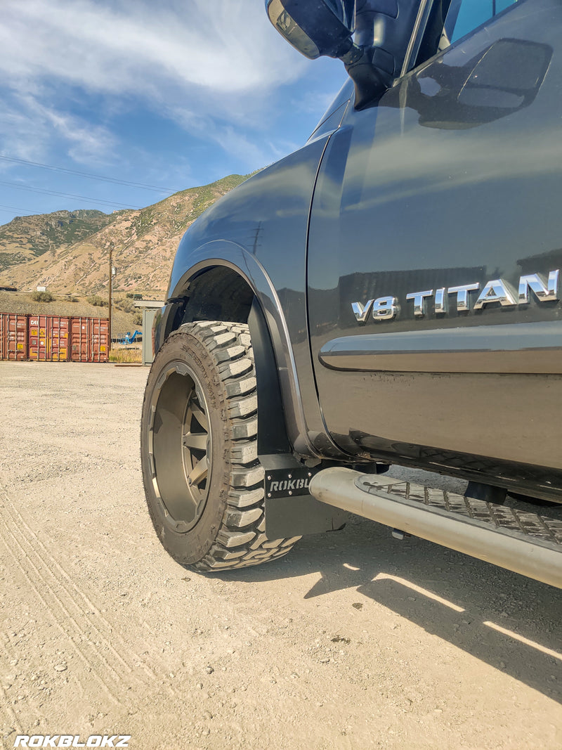 NISSAN TITAN 2004-2015 STEP BACK Mud flaps