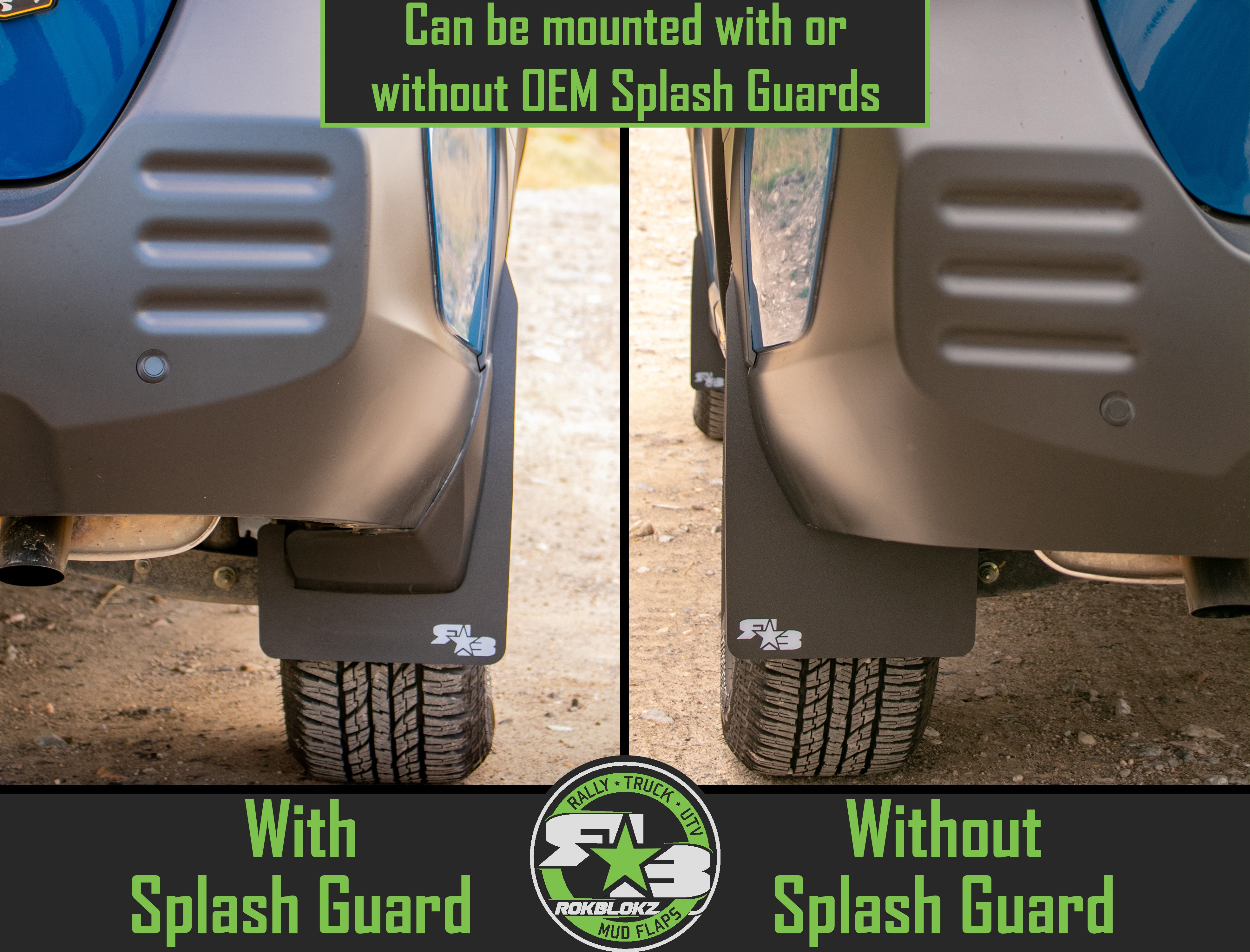 Subaru Outback WILDERNESS 2021-2025 Rally Mud Flaps — RokBlokz