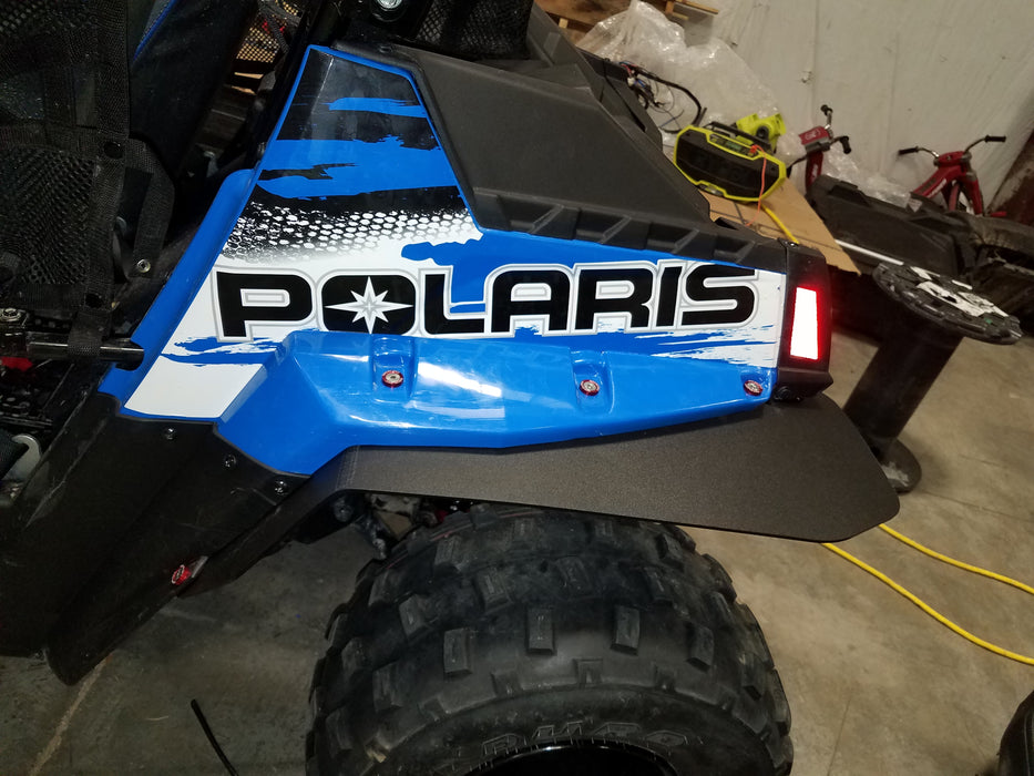 Polaris RZR 170 2014+ Mud Flaps / Fender Extensions, Front & Rear