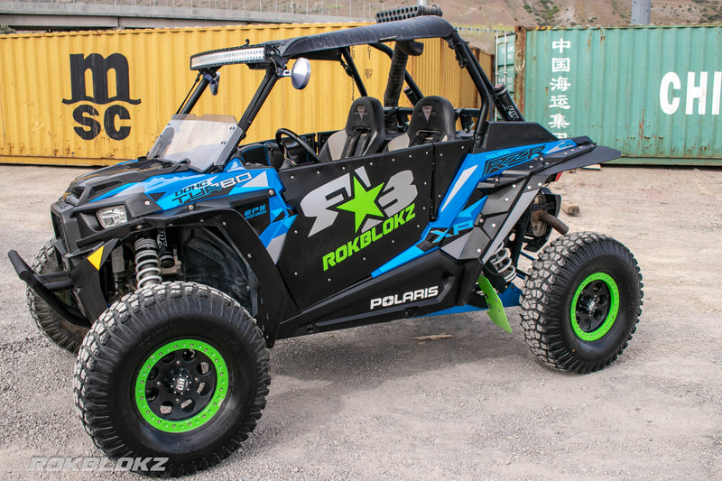 Polaris RZR XP 1000, XP 1000 TURBO 2014-2023 SPORT MAX EDITION Fender Extensions