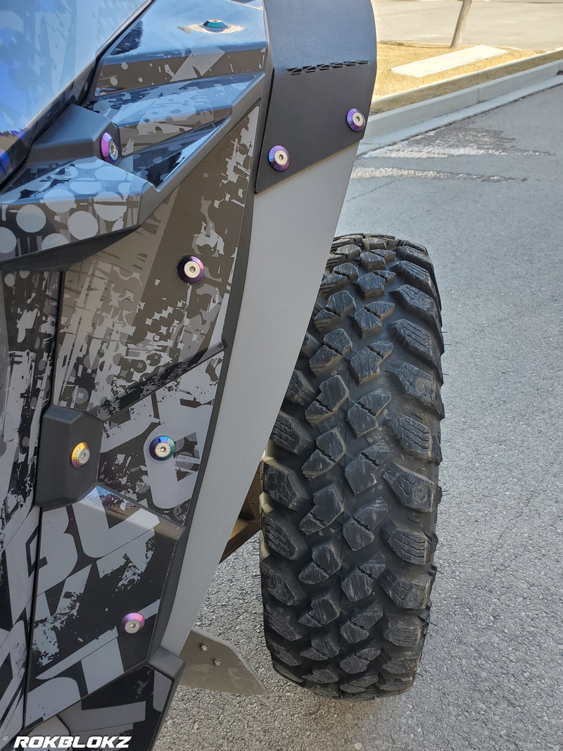 Polaris RZR Turbo S Rokblokz Mud flaps
