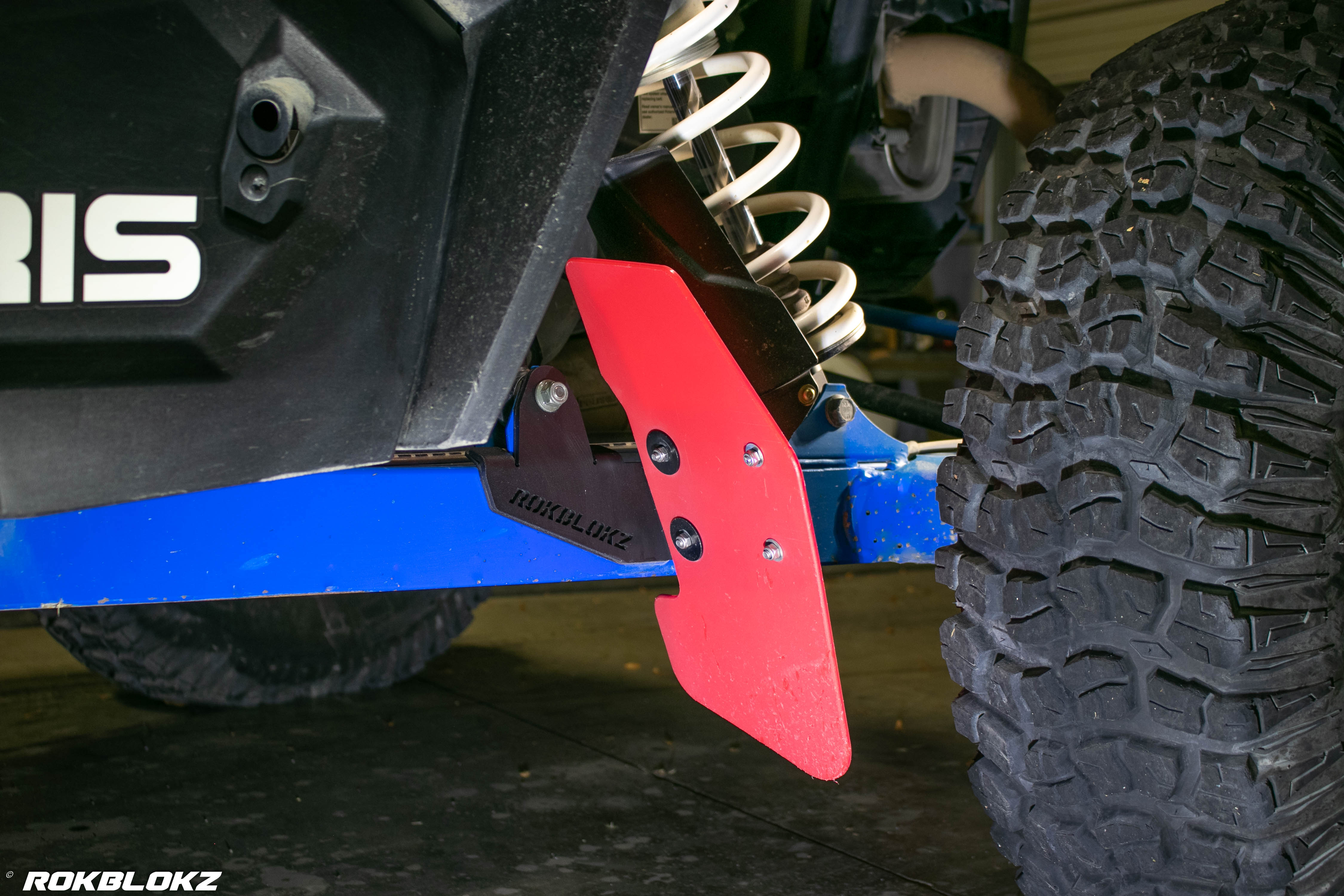 POLARIS RZR XPT1000, XP1000 2014-2023 TRAILING ARM Mud Flaps (Pair