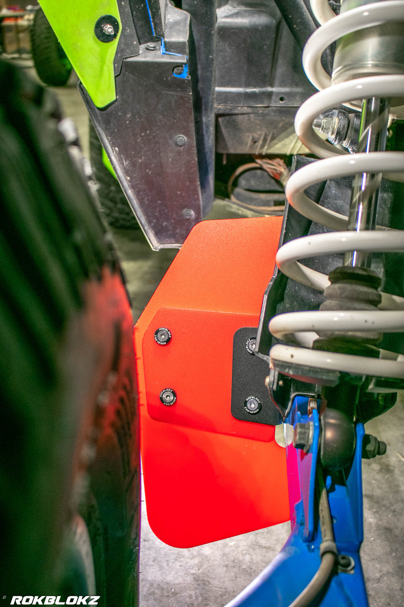 POLARIS RZR XPT1000, XP1000 2014-2023 TRAILING ARM Mud Flaps (Pair)