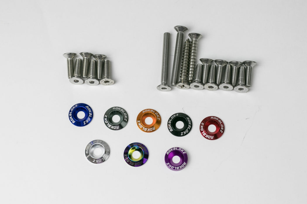 Anodized Aluminum Washer Kits for RZR XP 1000