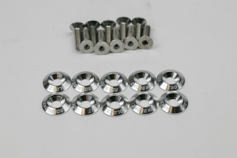 SILVER Rokblokz Dress Washers