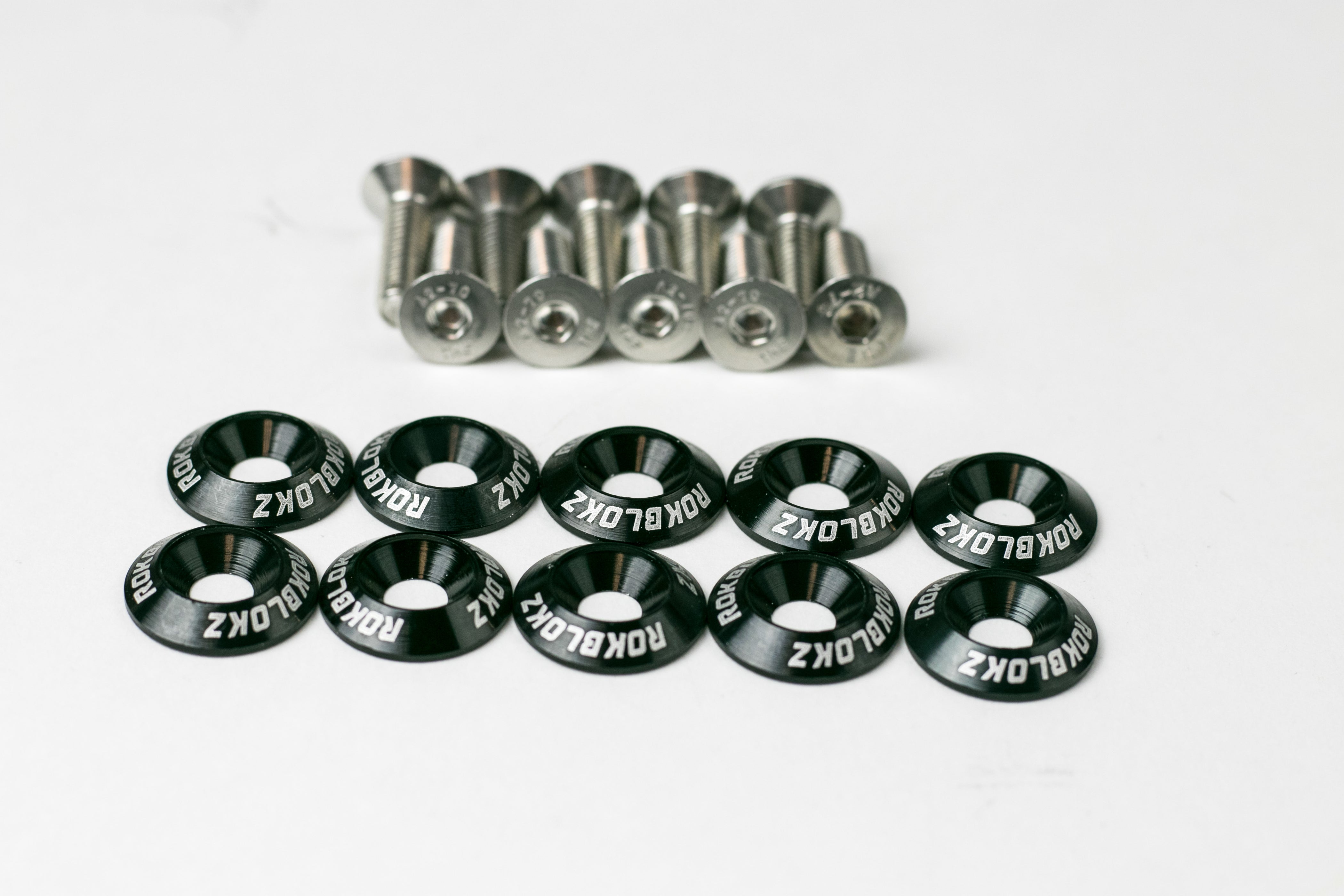 Polaris RZR XP 1000 / XP Turbo Anodized Aluminum Washer Kits By