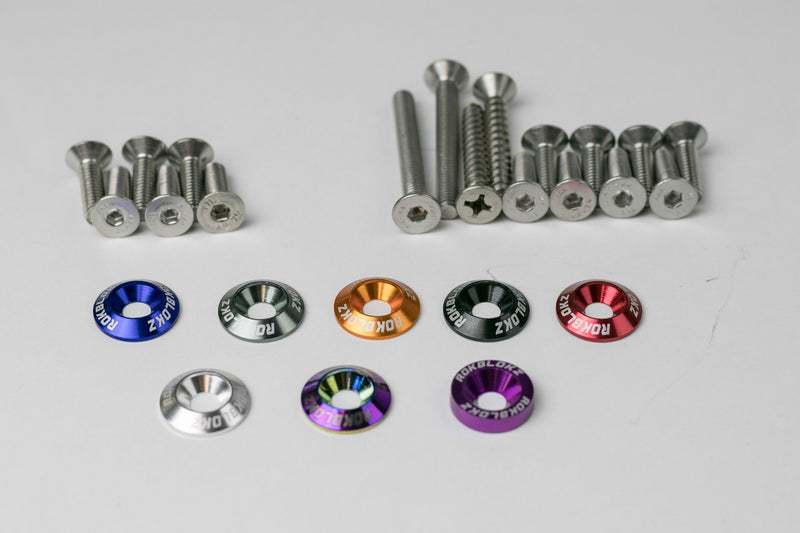 Anodized Aluminum Washer Kits for RZR XP 1000