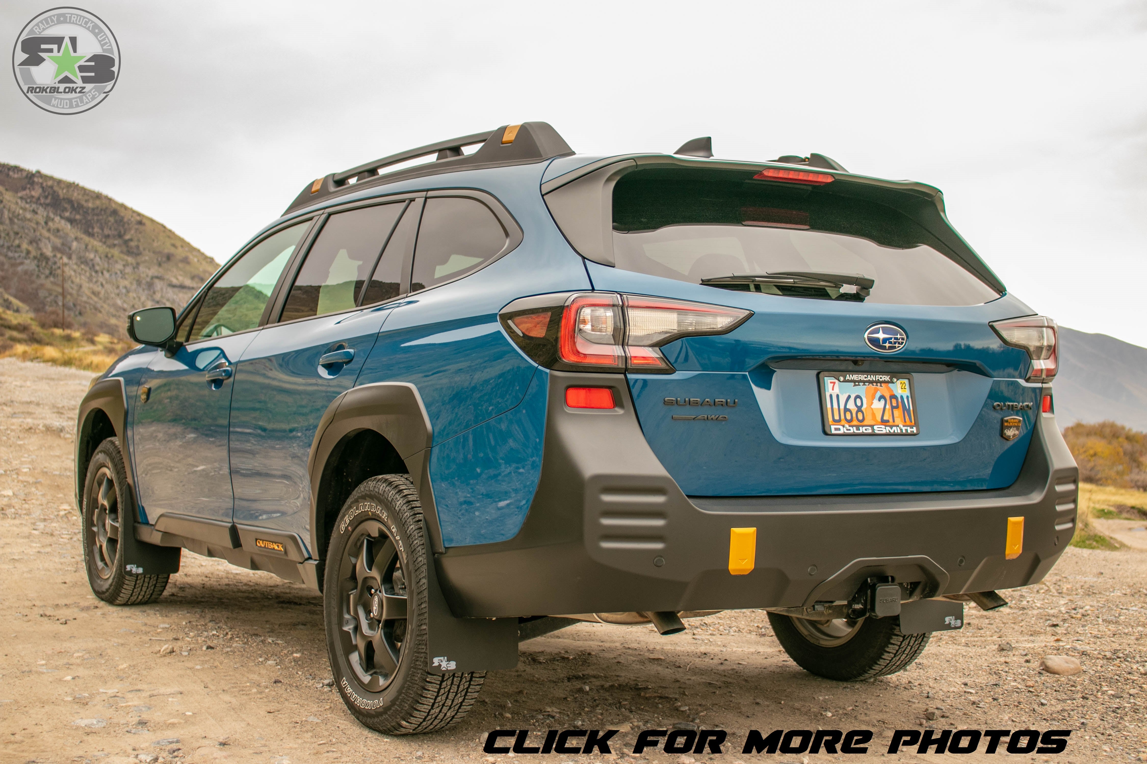 Subaru Outback WILDERNESS 2021-2025 Rally Mud Flaps — RokBlokz