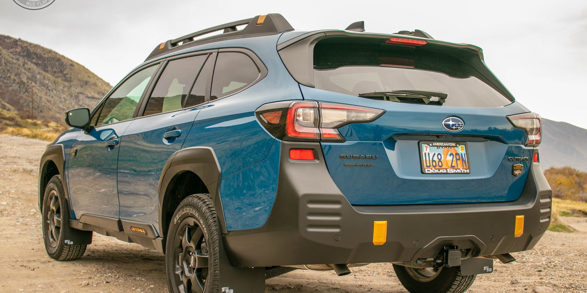 【朔】リクエスト８点まとめ商品ショートオーバル[14357]変更 Subaru Outback WILDERNESS 2021-2025 Rally Mud Flaps — RokBlokz