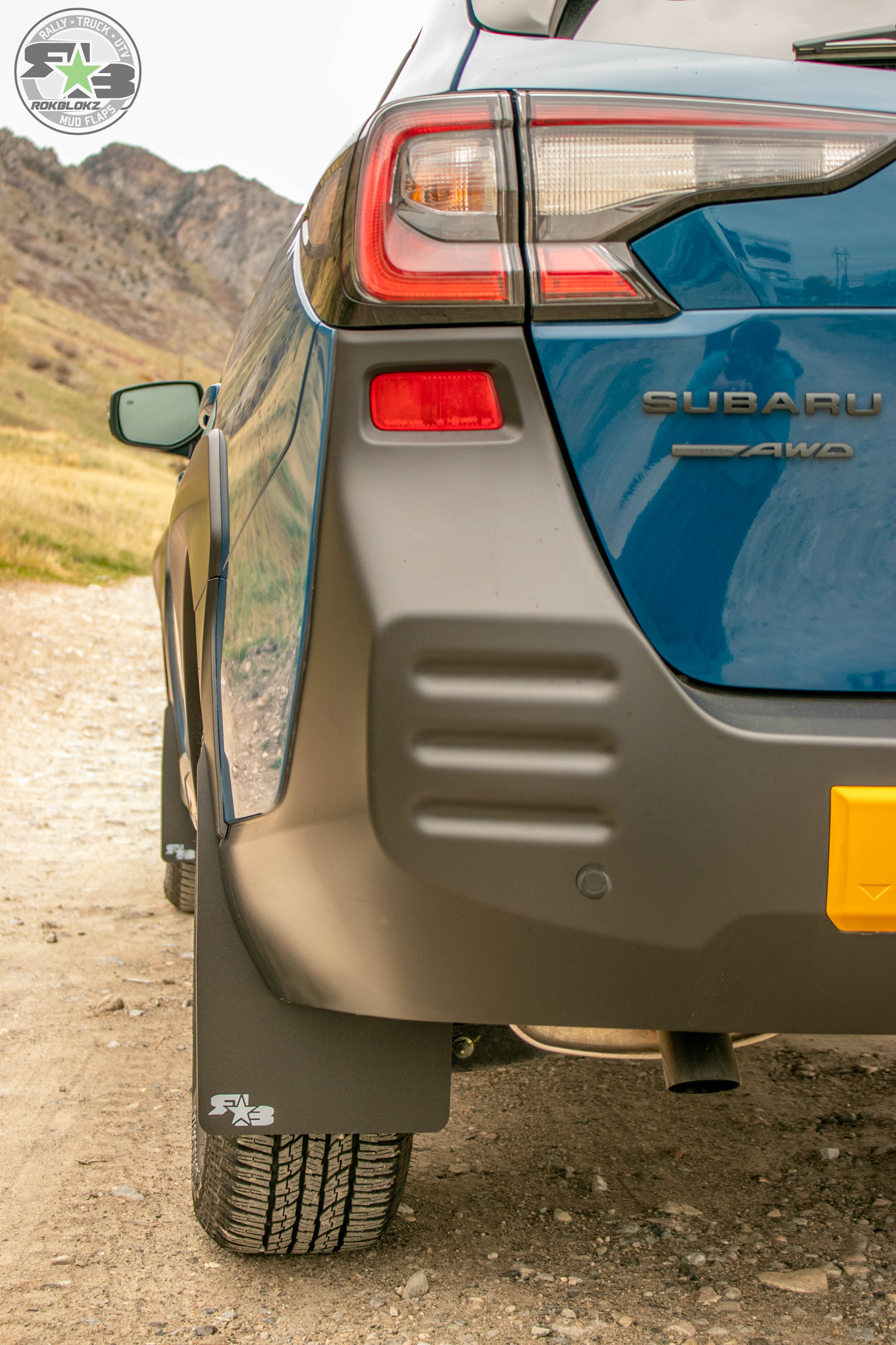 Subaru Outback WILDERNESS 2021-2025 Rally Mud Flaps — RokBlokz