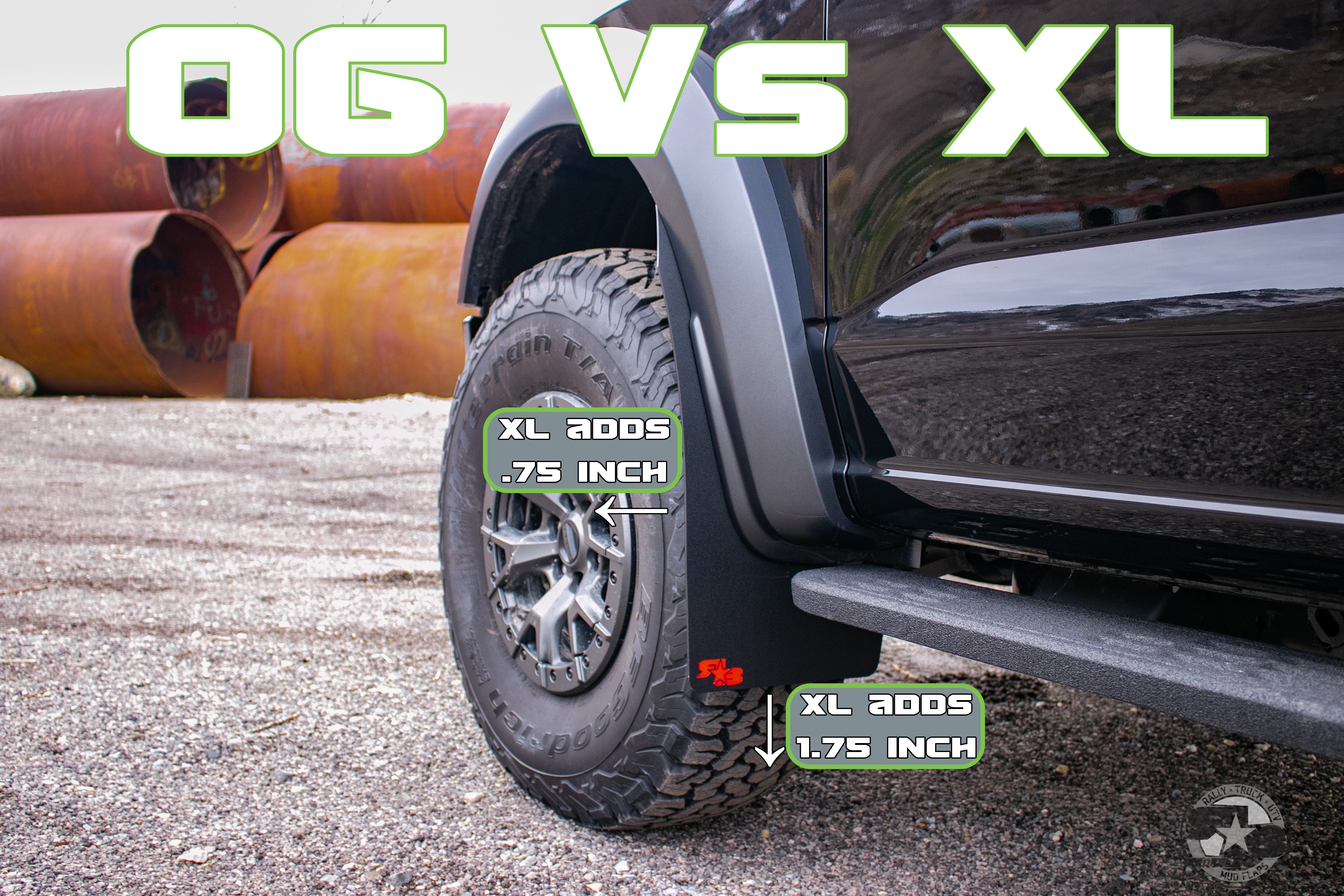 Ford F-150 RAPTOR 2021+ Mud Flaps — RokBlokz