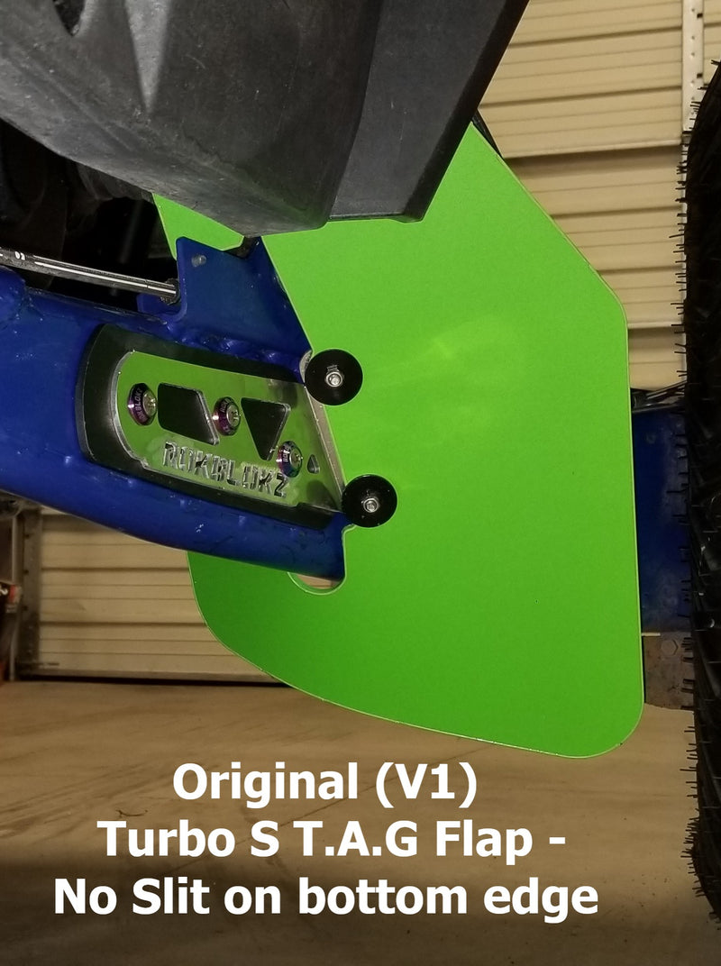 Polaris RZR Turbo S "The Beast" 2018+ Trailing Arm Guards or ACCENT - REPLACEMENT FLAPS