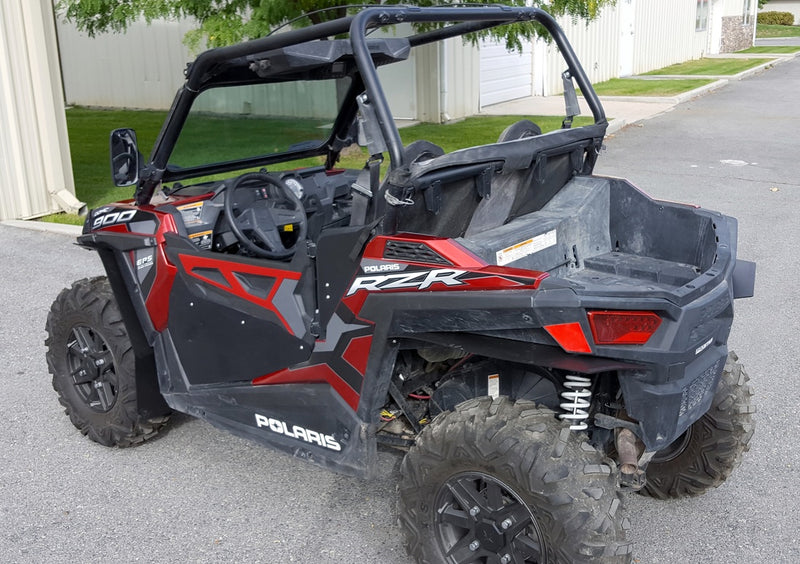 Polaris RZR 900 TRAIL 2015-2017 Mud Flaps / Fender Extensions, Front & Rear