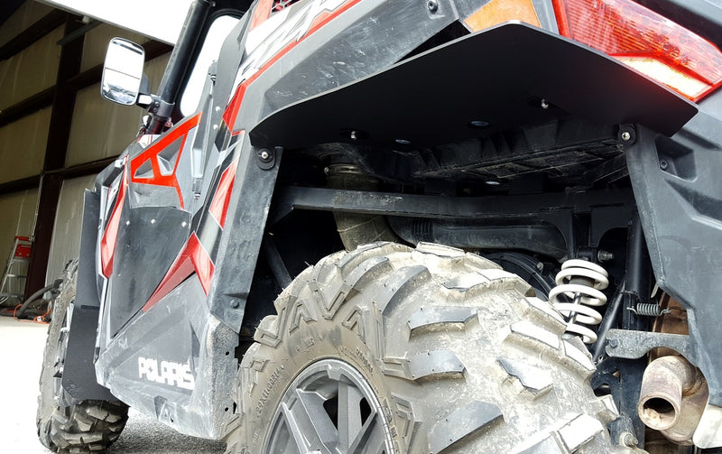 Polaris RZR 900 TRAIL 2015-2017 Mud Flaps / Fender Extensions, Front & Rear
